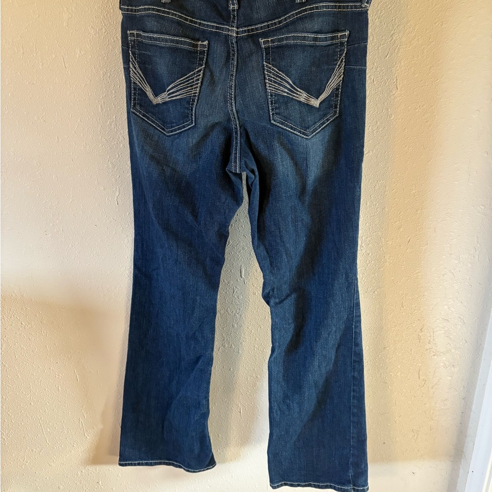 Ariat Women's Boot Cut Jeans in Rich Indigo - Picture 2 of 16